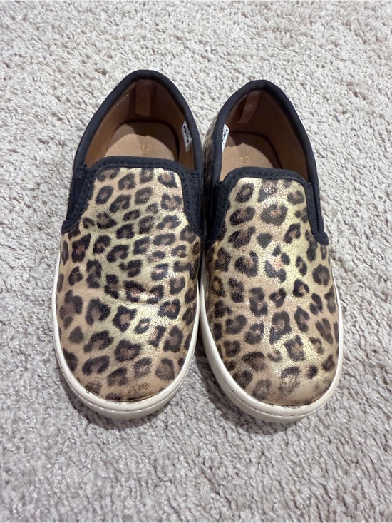 Other - Kids Leopard Print Slip-On Sneakers
